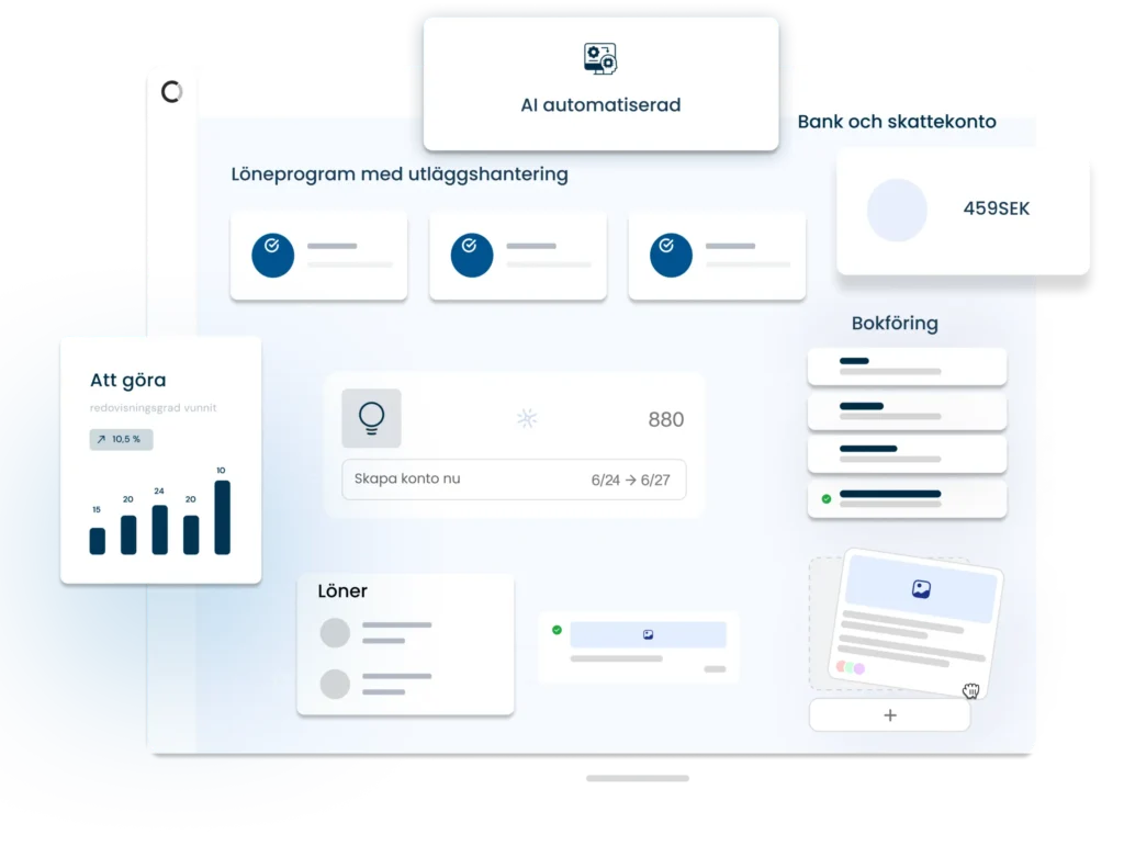Enkelbok löneprogram för småföretag och entreprenörer